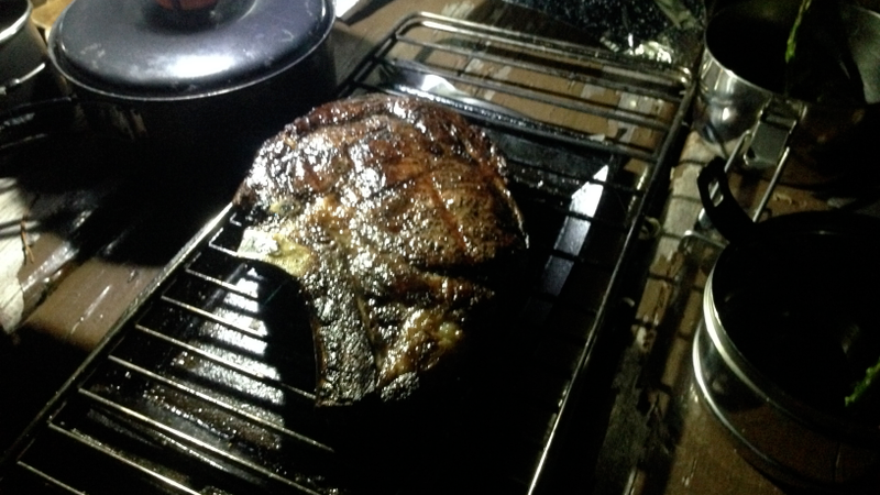 Illustration for article titled How To Cook A Steak Over A Campfire